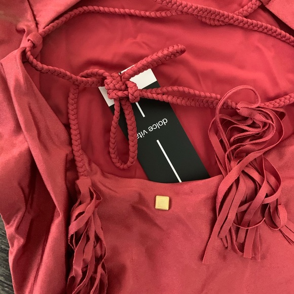 NWT! Dolce Vita Triangle X Back One Piece Bathing - Picture 6 of 8